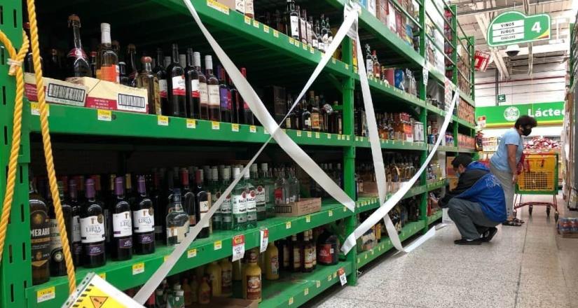 Mantienen 8 alcaldías ley seca este fin de semana por pandemia
