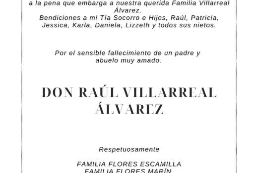 Don Raúl Villarreal Álvarez