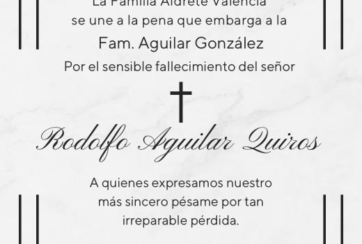 Rodolfo Aguilar Quiroz