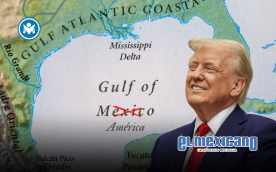 Estados Unidos renombra oficialmente el Golfo de México como Golfo de América