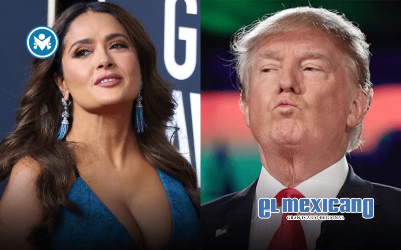 Salma Hayek revela cómo Donald Trump intentó conquistarla pese a estar en una relación