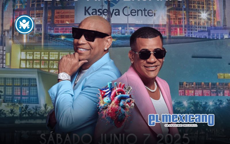 Gente de Zona celebra 25 años de carrera con un concierto en Miami Gente de Zona celebra 25 años de carrera con un concierto en Miami