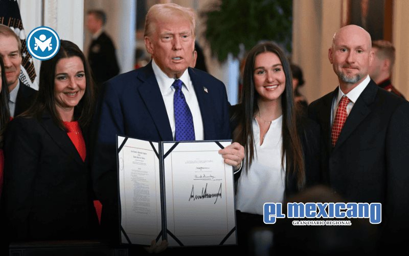 Trump firma ley Laken Riley que permite detener a migrantes por delitos menores