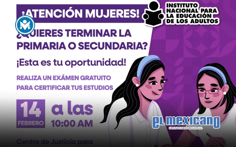 Apoya CEJUM a mujeres de Baja California con examen sin costo para concluir primaria y secundaria. Apoya CEJUM a mujeres de Baja California con examen sin costo para concluir primaria y secundaria.