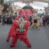 Se celebra el Año Nuevo Chino de la Serpiente en la avenida Revolución