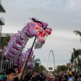 Se celebra el Año Nuevo Chino de la Serpiente en la avenida Revolución