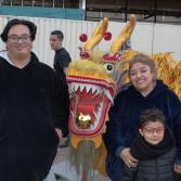 Se celebra el Año Nuevo Chino de la Serpiente en la avenida Revolución