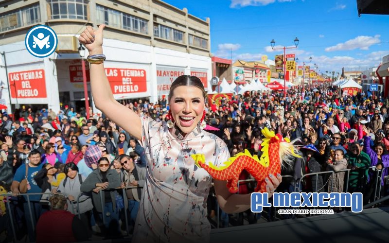Marina del Pilar destaca la asistencia de más de 29 mil personas a las celebraciones del Año Nuevo Chino en Baja California.