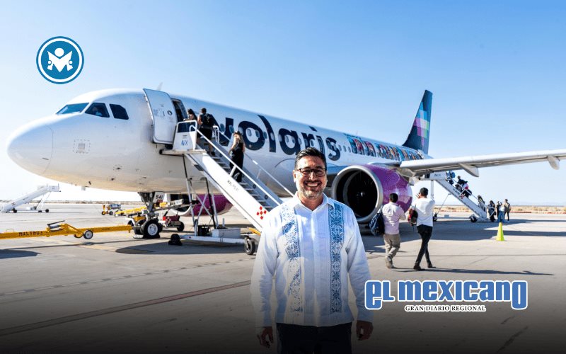 Mexicali fortalece su conectividad aérea con dos nuevas rutas