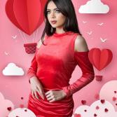 Día del Amor y amistad: Moda en rojo y rosa