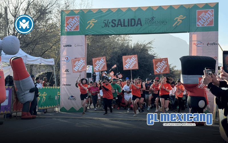 La Carrera 21K Tarahumara - The Home Depot rompe récord de corredores en su 12ª edición