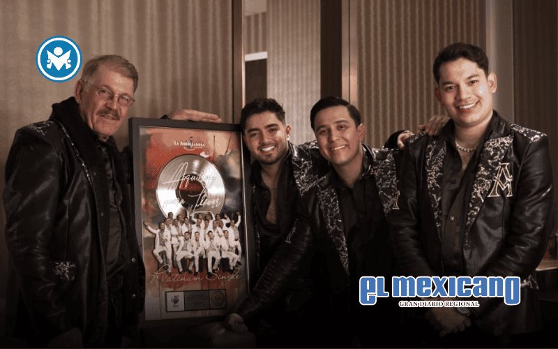 La Arrolladora Banda El Lim&oacute;n recibe Disco de Platino en EE.UU.