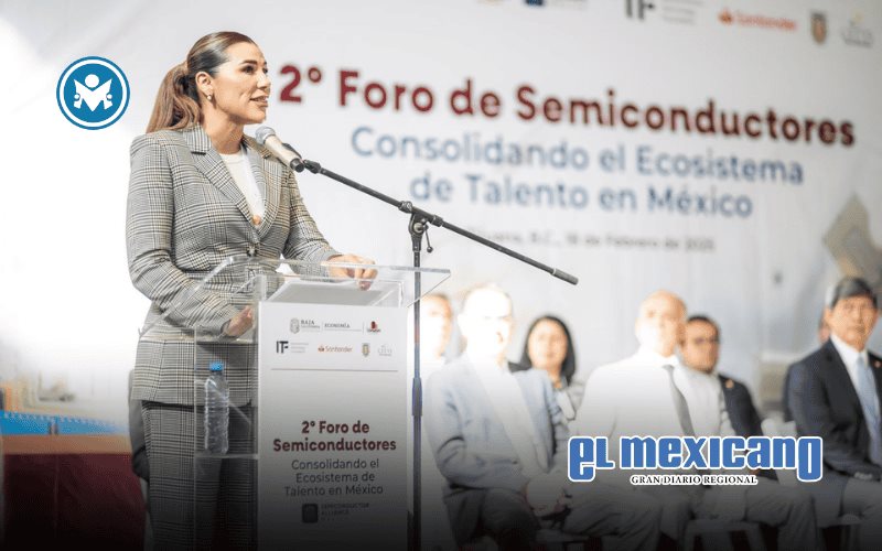 Resalta gobernadora Marina del Pilar potencial de Baja California para liderar la cadena de suministro de semiconductores en Norteam&eacute;rica