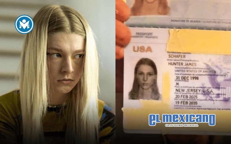 La actriz transg&eacute;nero Hunter Schafer denuncia que su nuevo pasaporte la identifica como hombre