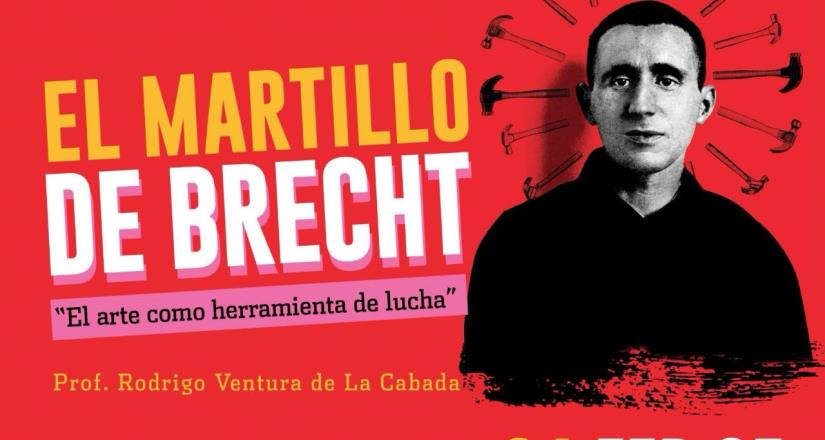 Invita Instituto de Cultura a charla "El Martillo de Brecht" en el Riviera Invita Instituto de Cultura a charla "El Martillo de Brecht" en el Riviera