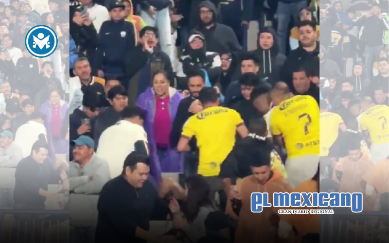 Video exhibe a americanista que golpea a fan mientras protegía a una mujer Video exhibe a americanista que golpea a fan mientras protegía a una mujer