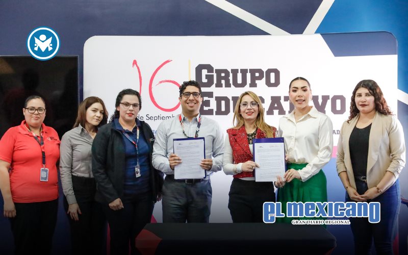 Acuerdan CEJUM y Grupo Educativo 16 de Septiembre becas universitarias para mujeres víctimas de violencia Acuerdan CEJUM y Grupo Educativo 16 de Septiembre becas universitarias para mujeres víctimas de violencia