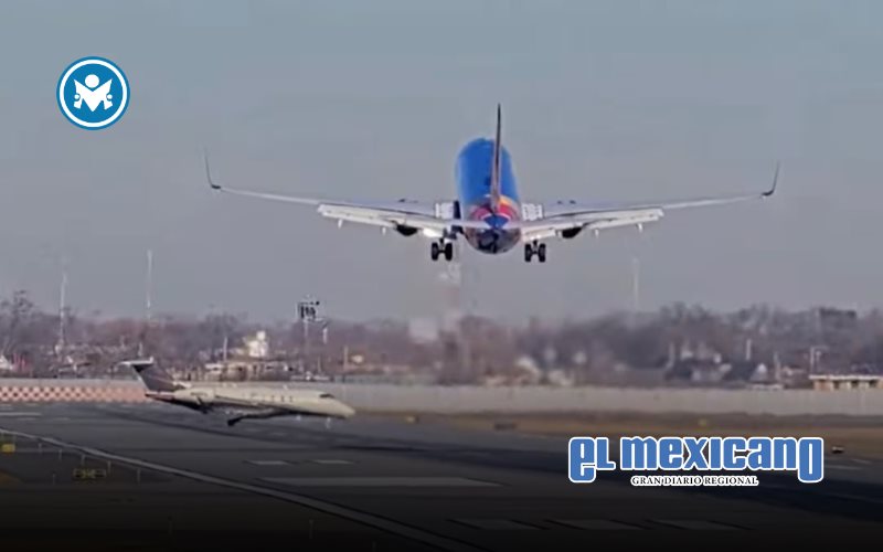 Avión de Southwest Airlines aborta aterrizaje para evitar colisionar con jet privado en el aeropuerto de Chicago