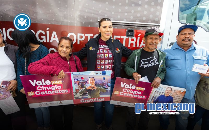 Marina del Pilar acerca el programa "Corazones" a la colonia Altiplano de Tijuana con servicios de bienestar y obras viales