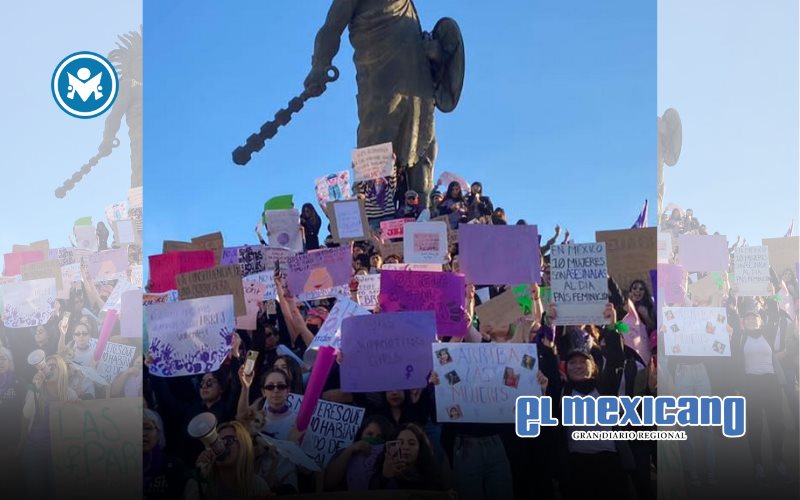Realizar&aacute;n dos marchas feministas en Tijuana