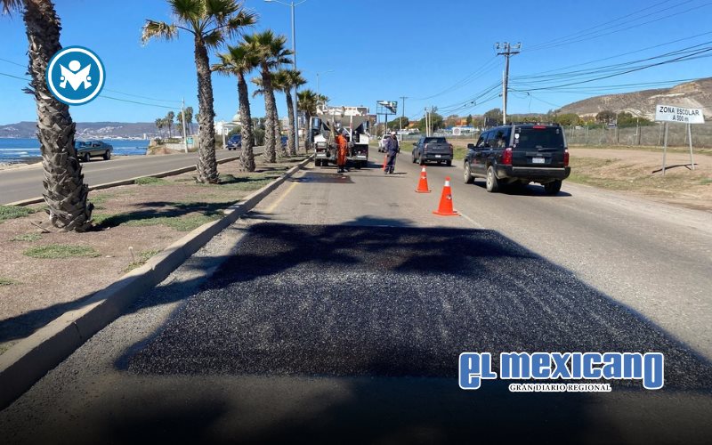 Ejecuta Gobierno de Ensenada 3,500 m² de bacheo con la jetpatcher Ejecuta Gobierno de Ensenada 3,500 m² de bacheo con la jetpatcher