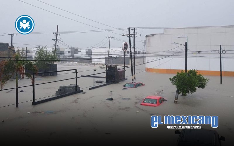 Fuertes lluvias inundan el sur de Texas y el norte de Tamaulipas Fuertes lluvias inundan el sur de Texas y el norte de Tamaulipas
