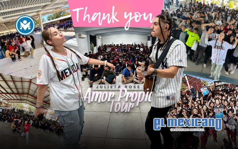 Cantautora Julieta Rose quiere llevar el amor propio a todo México Cantautora Julieta Rose quiere llevar el amor propio a todo México