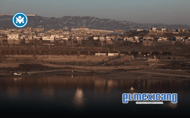 EU construye muro sobre canal del río en Tijuana; acusan violación de tratados internacionales EU construye muro sobre canal del río en Tijuana; acusan violación de tratados internacionales
