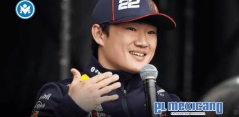 Checo Pérez es como un padre para mí: Yuki Tsunoda