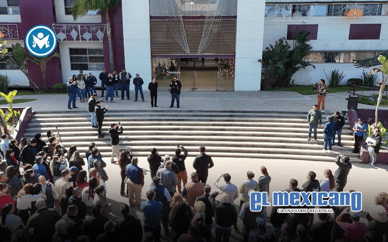 Evacuan a 580 personas de la Casa Municipal en Macrosimulacro