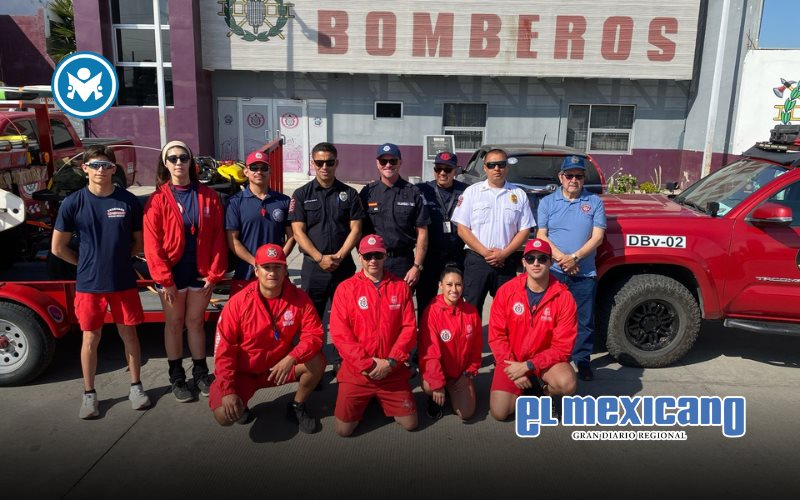 Recibe Dirección de Bomberos donación de equipo para la División de Rescate Acuático
