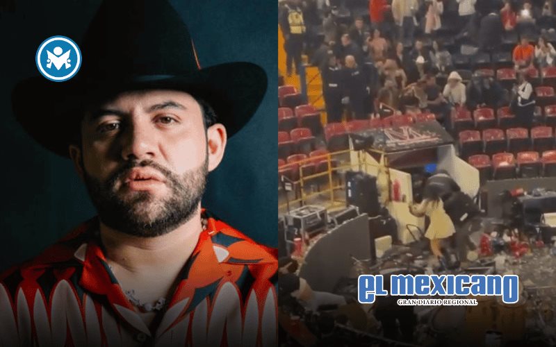 Luis R. Conriquez se niega a cantar corridos en Palenque de Texcoco; fans provocan disturbios 