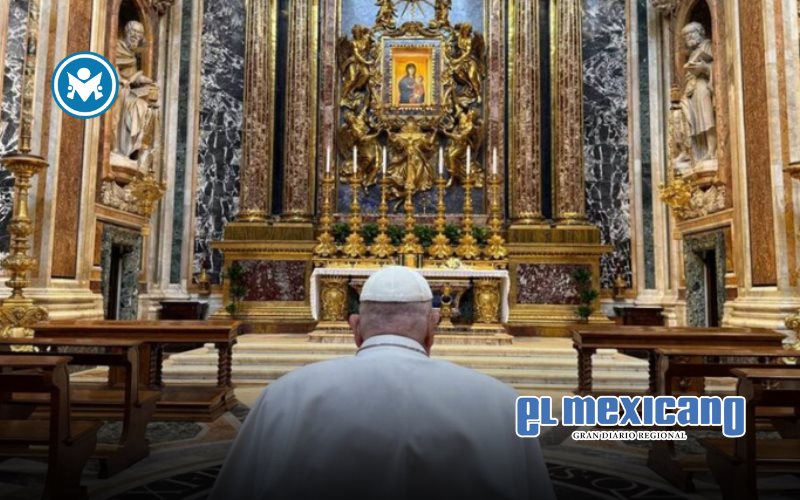 Papa Francisco visita la Basílica de Santa María la Mayor antes de Semana Santa Papa Francisco visita la Basílica de Santa María la Mayor antes de Semana Santa