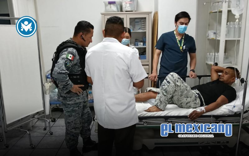 Accidente con arma de fuego deja herido a cabo en Garita de Mexicali Accidente con arma de fuego deja herido a cabo en Garita de Mexicali