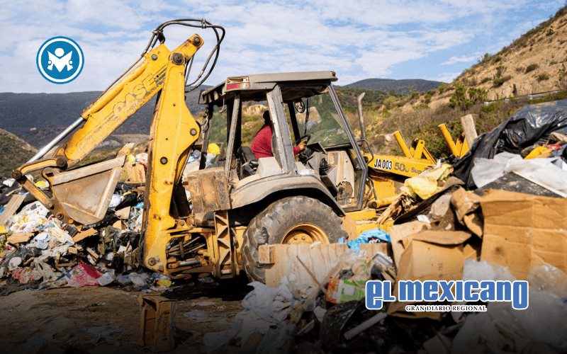 Retira Gobierno de Ensenada alrededor de 60 toneladas de desechos en basurero clandestino de Los Encinos