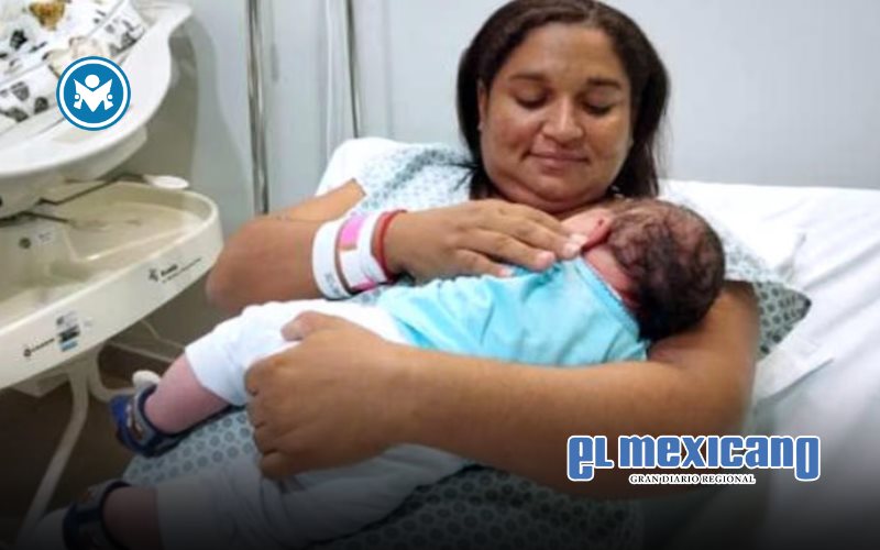 Bebé nace en Brasil con más de seis kilos y rompe récord en hospital local Bebé nace en Brasil con más de seis kilos y rompe récord en hospital local