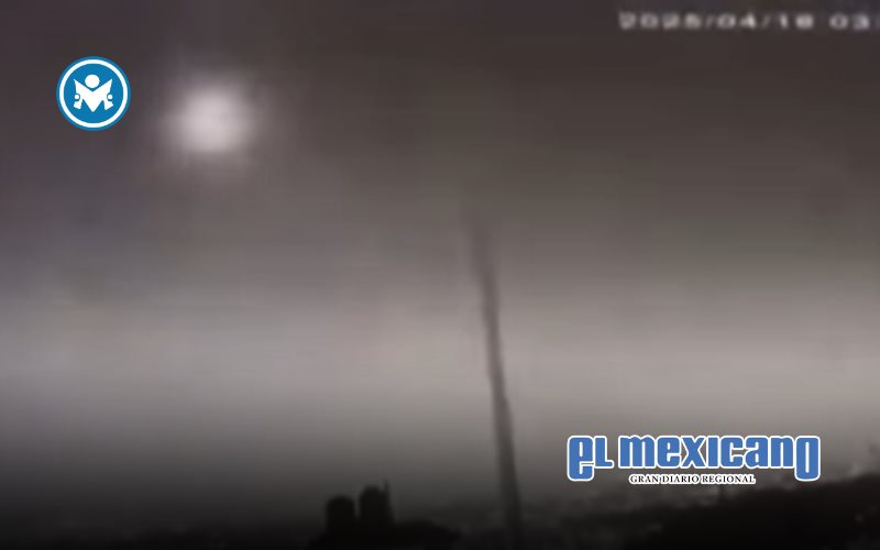 Meteorito en la CDMX despertó a residentes tras impacto