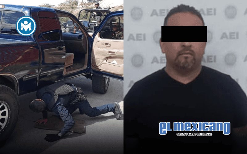 Detienen a hombre con 9 kilos de cocaína en puente fronterizo de Tecate Detienen a hombre con 9 kilos de cocaína en puente fronterizo de Tecate
