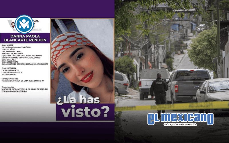 Localizan sin vida a Danna Paola, joven de 22 años reportada como desaparecida Localizan sin vida a Danna Paola, joven de 22 años reportada como desaparecida