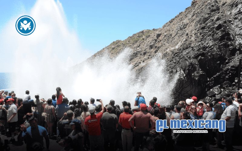 Se proyectan más de 90 mil visitantes en La Bufadora: CAM