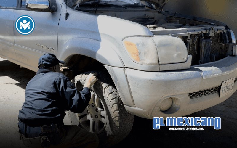 Fiscalía de Ensenada localiza dos vehículos con reporte de robo tras ejecutar orden de cateo