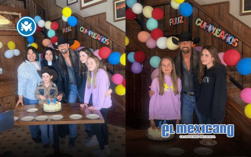 Gabriel Soto celebra su cumpleaños adelantado con el elenco de Monteverde
