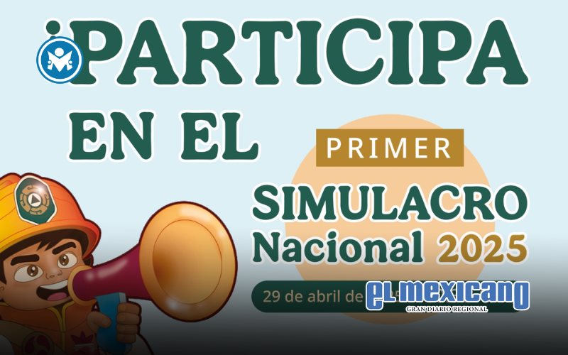 Invita Protección Civil BC a primer Macrosimulacro Nacional 2025