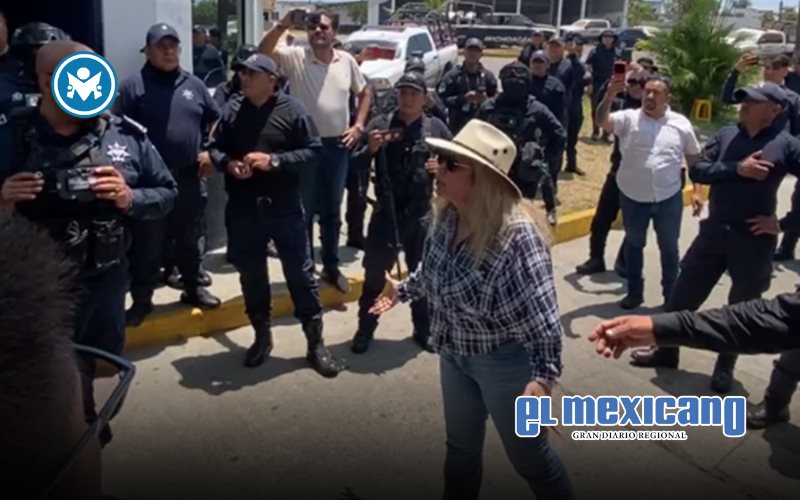 Margarita López acusa a policías de desaparición forzada de comandanta en Michoacán Margarita López acusa a policías de desaparición forzada de comandanta en Michoacán
