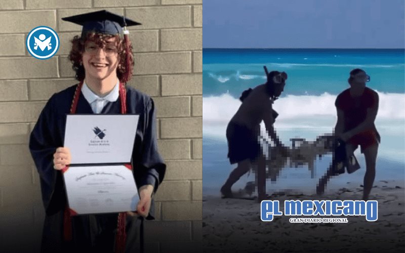 Alejandro Cortés salvó a su amiga y terminó devorado por fauna marina; reconocen a turista desaparecido en Cancún Alejandro Cortés salvó a su amiga y terminó devorado por fauna marina; reconocen a turista desaparecido en Cancún