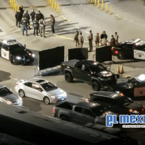 Abaten a conductor tras persecución en garita de El Chaparral