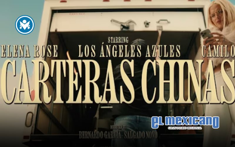 Elena Rose, Los Ángeles Azules y Camilo celebran el amor verdadero con “Carteras Chinas”