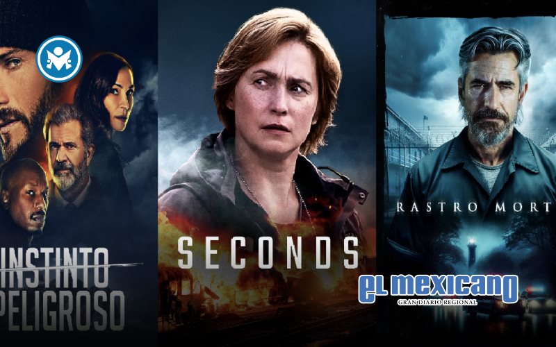 Adrenalina Pura+ estrena en exclusiva la intrigante serie Seconds y las emocionantes películas de acción Rastro Mortal e Instinto peligroso