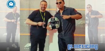 Myke Towers, único artista latino en la banda sonora de la F1, vive la experiencia de la Fórmula 1 en Miami.