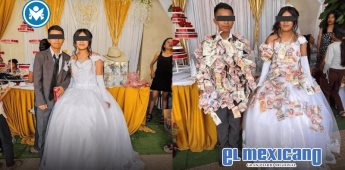 Exhiben boda de niños de 12 años en Guerrero 